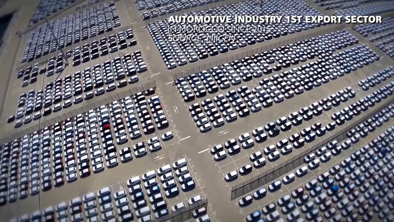 Invest in Morocco: Industry, from above.